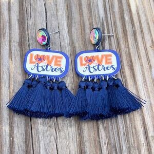 Houston Astros Earrings